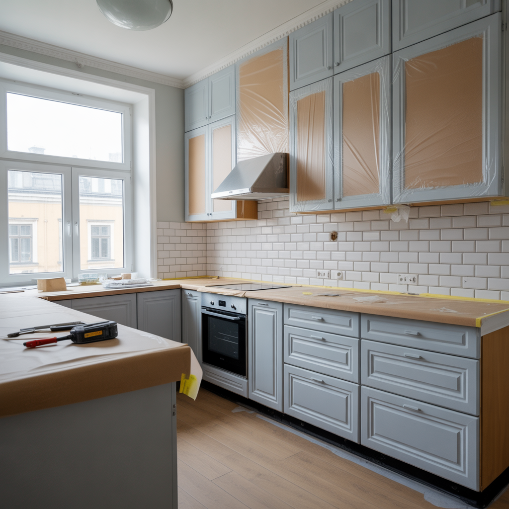 ommalning av koksskap guide till slitstarkt resultat